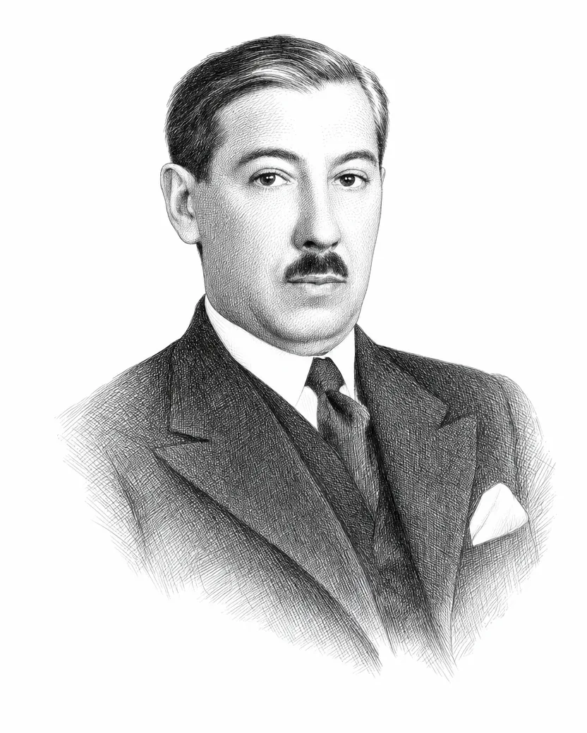 Szkic piórkiem: Eugeniusz Kwiatkowski