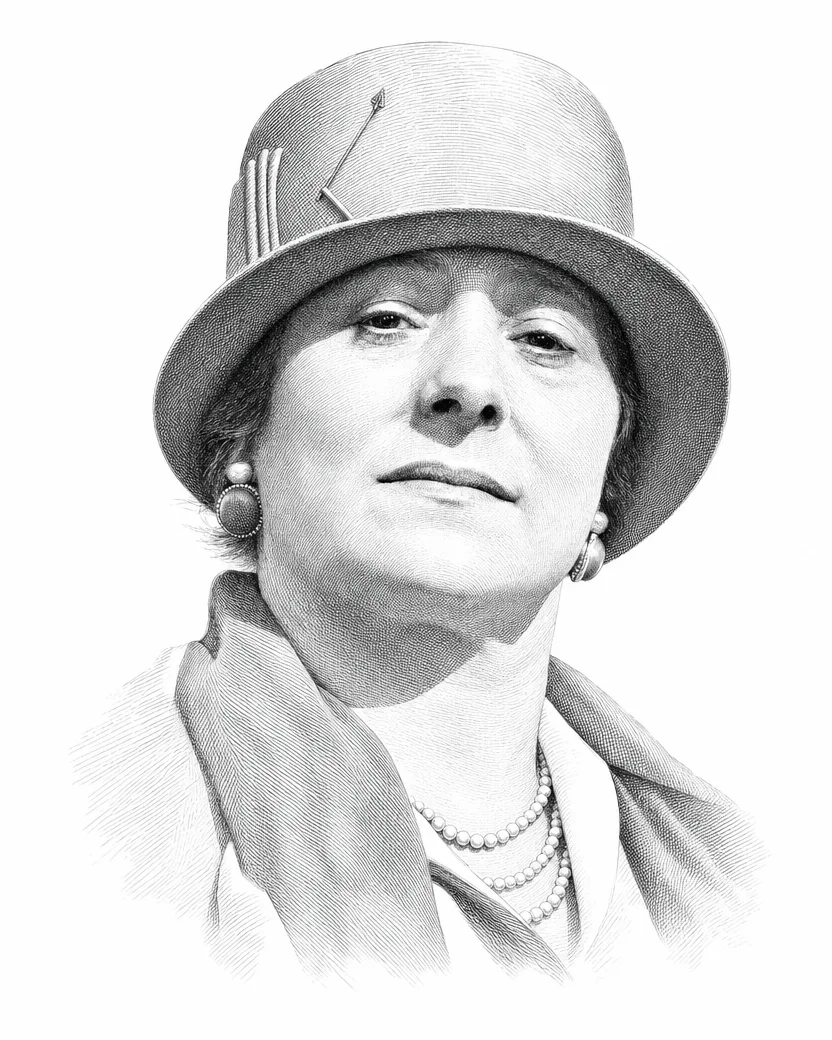 Szkic piórkiem: Helena Rubinstein
